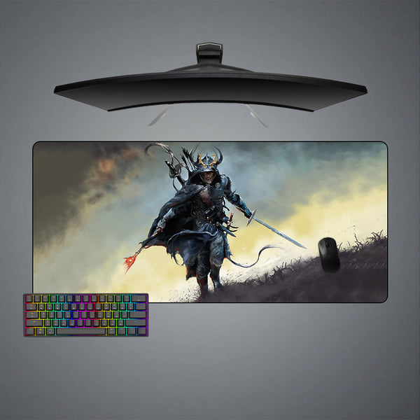 Samurai Mage Design XXL Size Gaming Mouse Pad