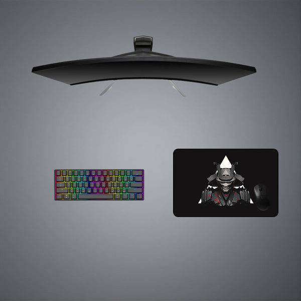 Samurai Triangle Design Medium Size Gaming Mouse Pad, Computer Desk Mat