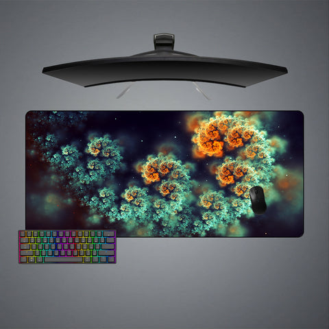 Sea Life Fractals Design XXL Size Gaming Mouse Pad