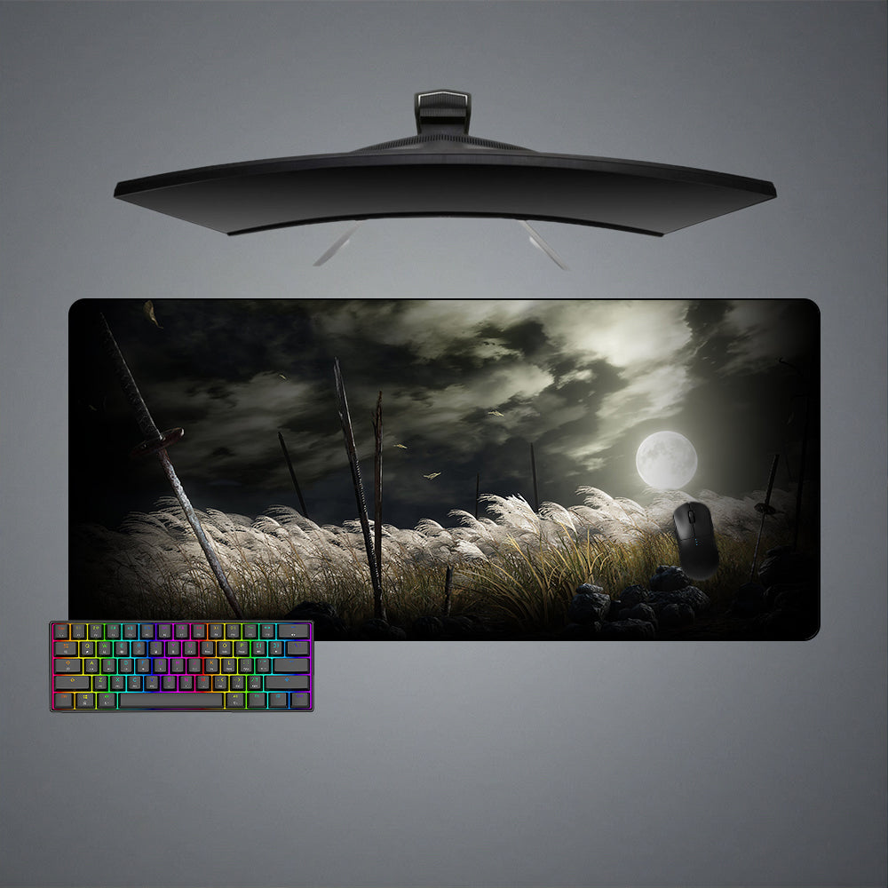 Sekiro Silvergrass Field Design XXL Size Gaming Mouse Pad