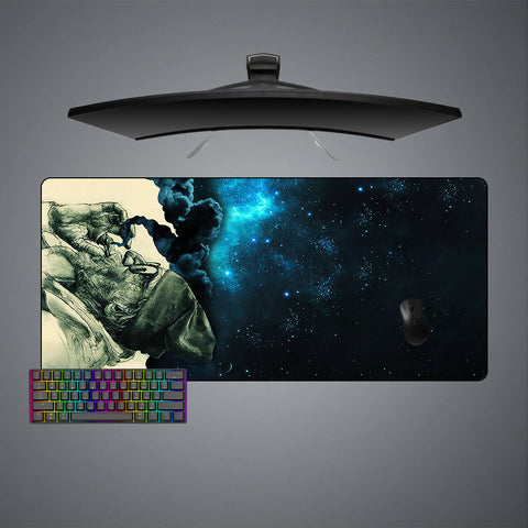 Smoker Space Design XXL Size Gaming Mouse Pad