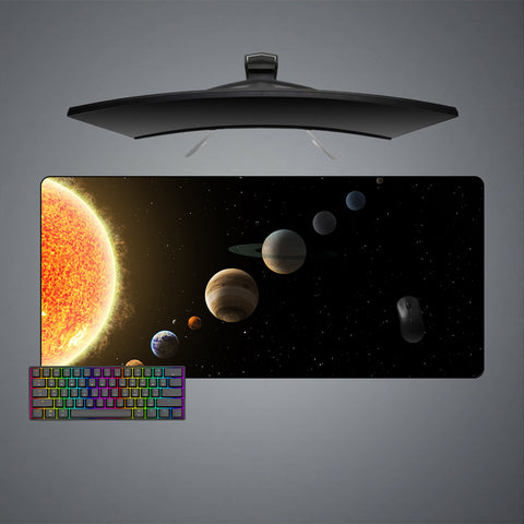 Solar System Design XXL Size Gamer Mouse Pad