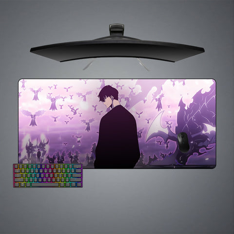 Solo Leveling Shadows Design XXL Size Gamer Mouse Pad
