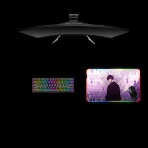 Solo Leveling shadows Design Medium Size RGB Light Gamer Mouse Pad