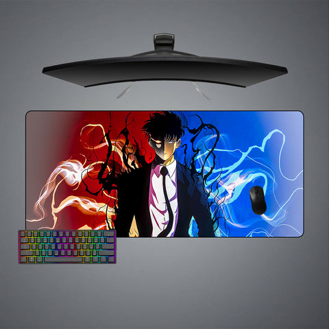 Solo Leveling Sung Jin Woo Power Design XXL Size Gaming Mouse Pad
