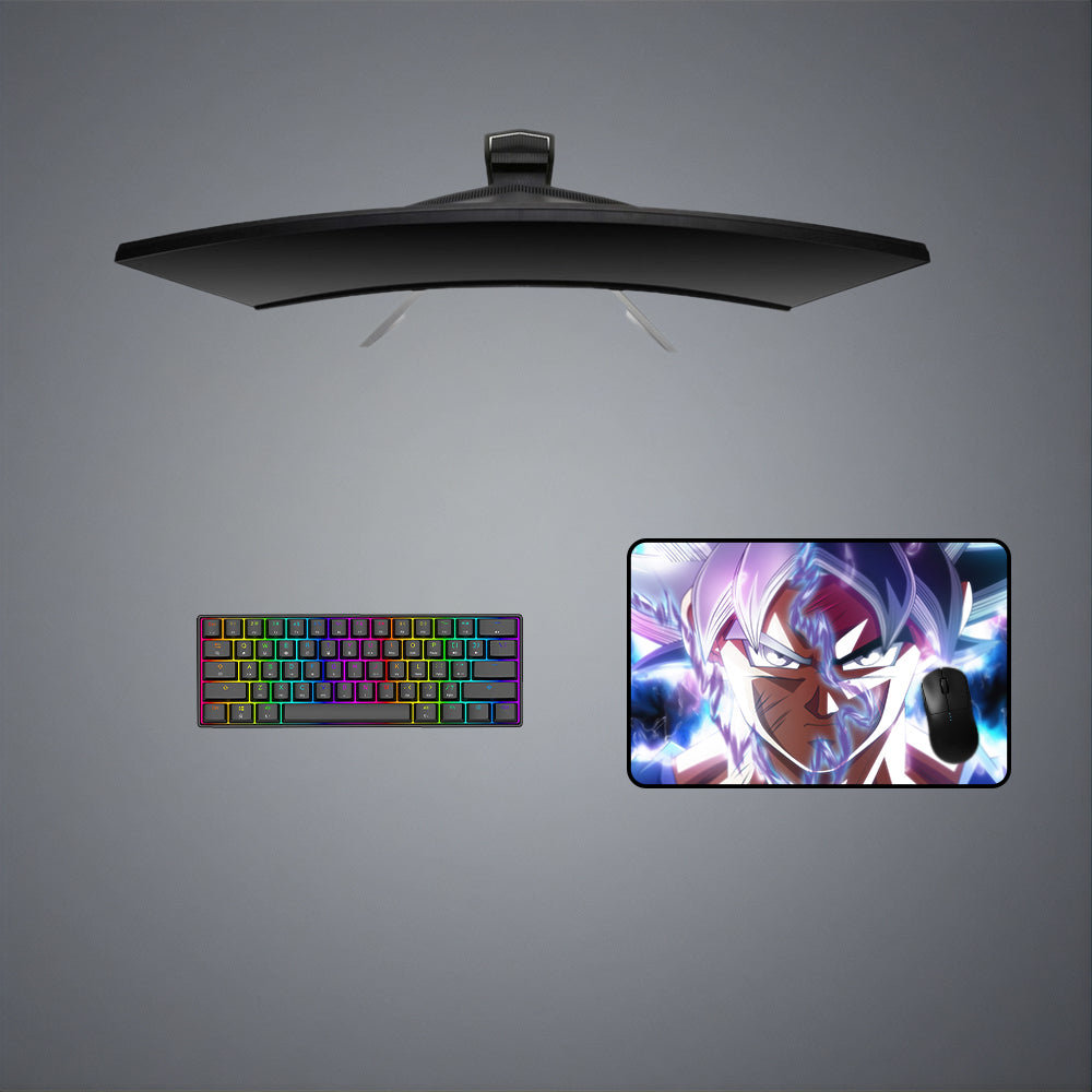 Goku Ultra Instinct Design M Size Mouse Pad