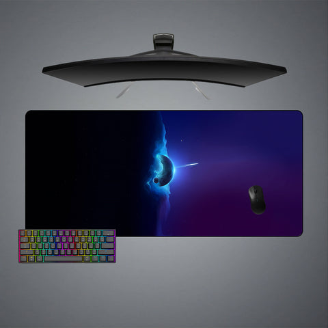 Space Light & Dark Design Large Size Gamer Mouse Pad