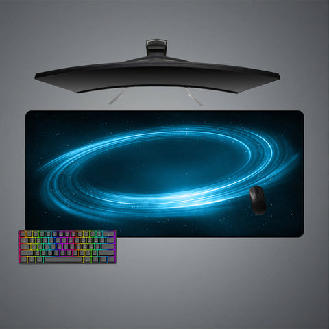 Space Swirl Design XL Size Gaming Mouse Pad, Computer Desk Mat