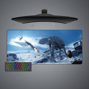 Star Wars AT-AT Walker Design Large Size Gaming Mouse Pad, Computer Desk Mat