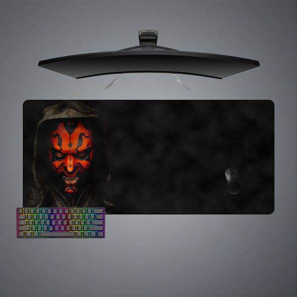 Star Wars Darth Maul Design XL Size Gaming Mouse Pad, Computer Desk Mat