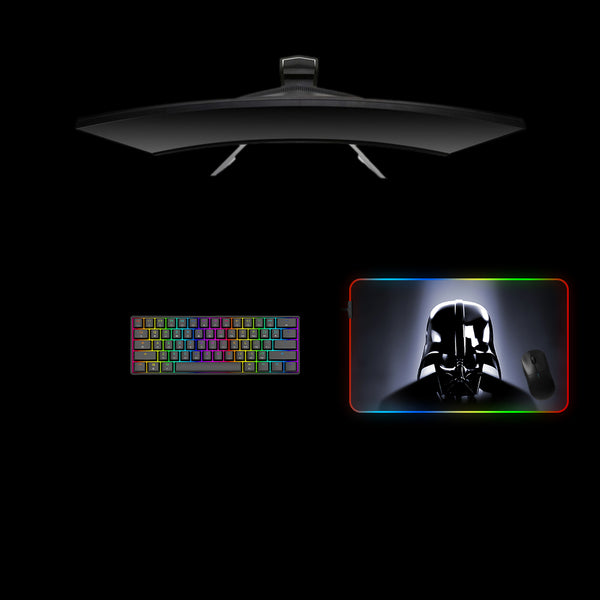 Star Wars Darth Vader Rise Design Medium Size RGB Lit Gaming Mouse Pad