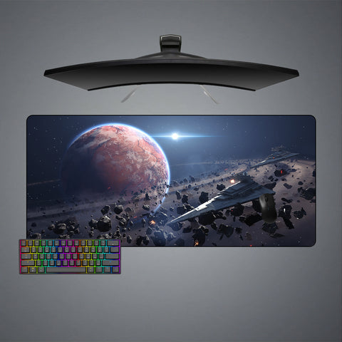 Star Wars Planet Design XXL Size Gamer Mouse Pad, Computer Desk Mat