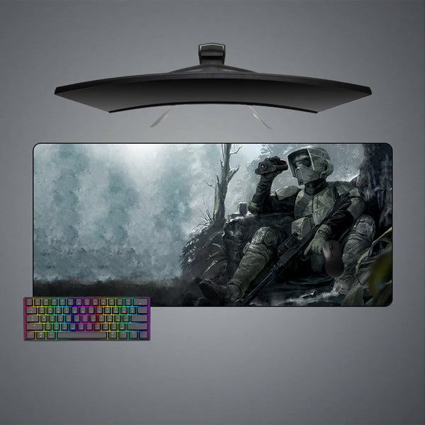 Star Wars Scout Trooper Design XL Size Gamer Mouse Pad