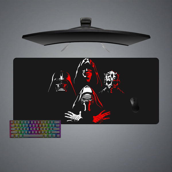 Star Wars Sith Design XXL Size Gamer Mouse Pad, Computer Desk Mat