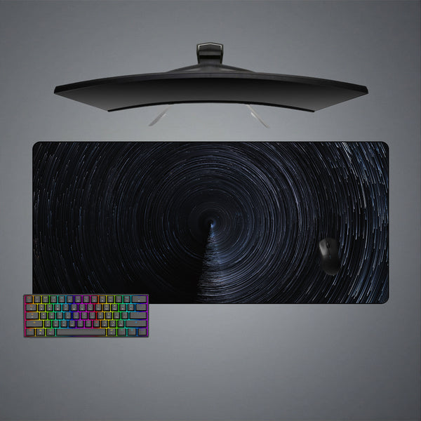 XXL size gaming mousepad with Stars Rotation printed design