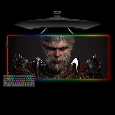 Sun Wukong Design XXL Size RGB Lit Gaming Mouse Pad