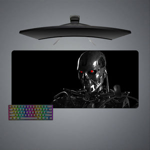 T800 Terminator Design XXL Size Gamer Mouse Pad