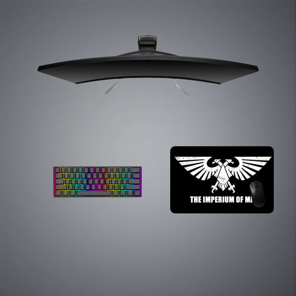The Imperium of Man Design Medium Size Gaming Mouse Pad