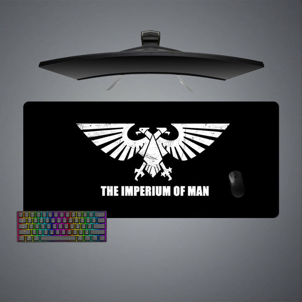 The Imperium of Man Design XL Size Gaming Mouse Pad