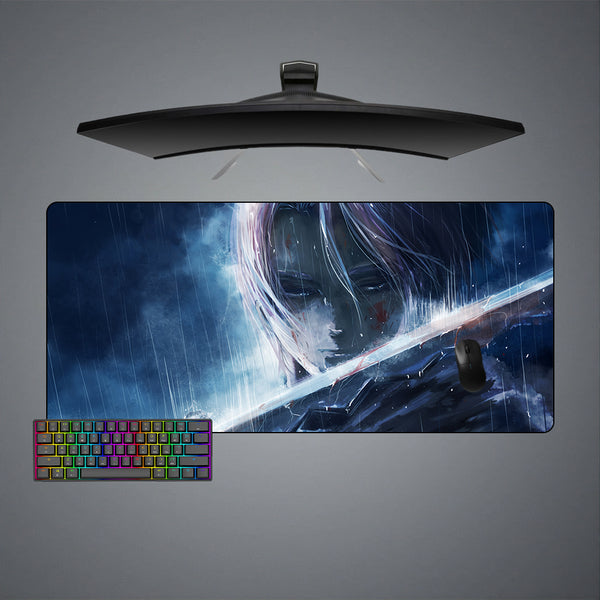 The Seven Deadly Sins Gilthunder Rain Design XXL Size Gaming Mouse Pad, Computer Desk Mat