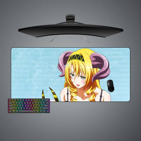 The Seven Deadly Sins Lucifer Design XXL Size Gaming Mousepad, Computer Desk Mat