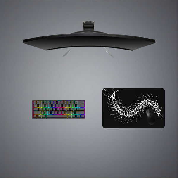 Black Centipede Design Medium Size Gaming Mouse Pad