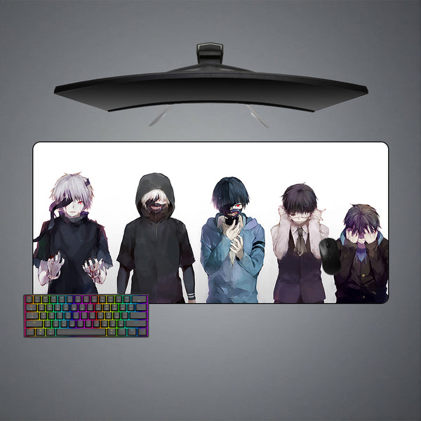 Tokyo Ghoul Ken Kaneki Transformation Design XXL Size Gaming Mousepad