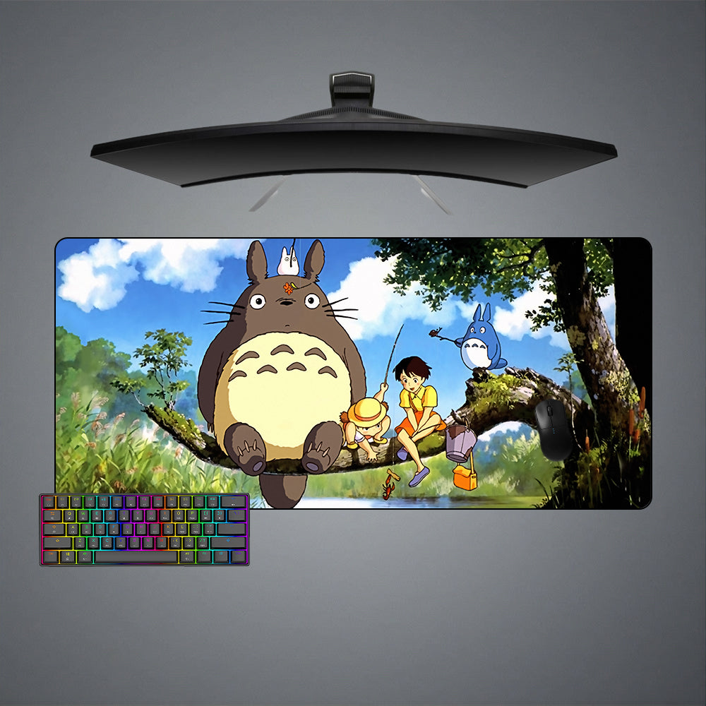 Totoro Branch Design XXL Size Gaming Mouse Pad