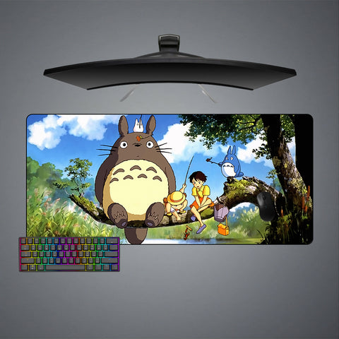 Totoro Branch Design XXL Size Gaming Mouse Pad