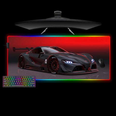 Toyota FT-1 Concept Car Design XXL Size RGB Lit Gaming Mouse Pad