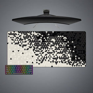 Triangle Fade Design XXL Size Gamer Mouse Pad