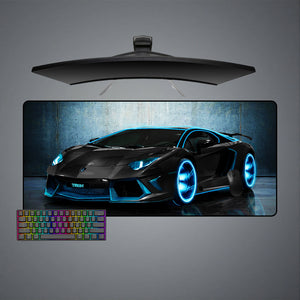 Tron Lambo Design XL Size Gamer Mouse Pad