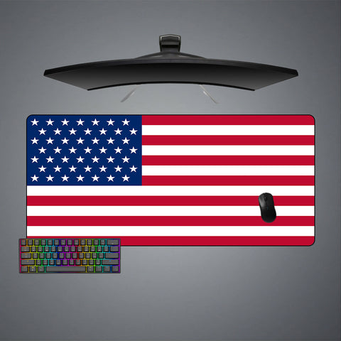 USA Flag Design XXL Size Gaming Mouse Pad