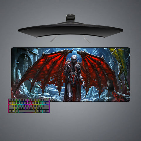 Vampire Lord Design XL Size Gamer Mouse Pad, Computer Desk Mat