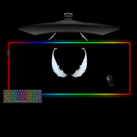 Venom Eyes Design XXL Size RGB Lit Gaming Mouse Pad