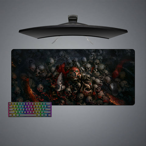 Warhammer Skulls Design XXL Size Gamer Mouse Pad, Computer Desk Mat