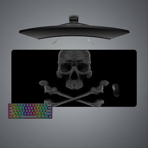 Wavy Skull Design XXL Size Gaming Mouse Pad