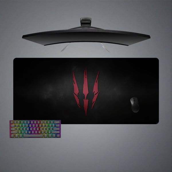 Wild Hunt Design XL Size Gaming Mouse Pad