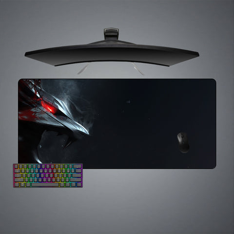 Witcher Wolf Side Design XL Size Gamer Mouse Pad, Computer Desk Mat