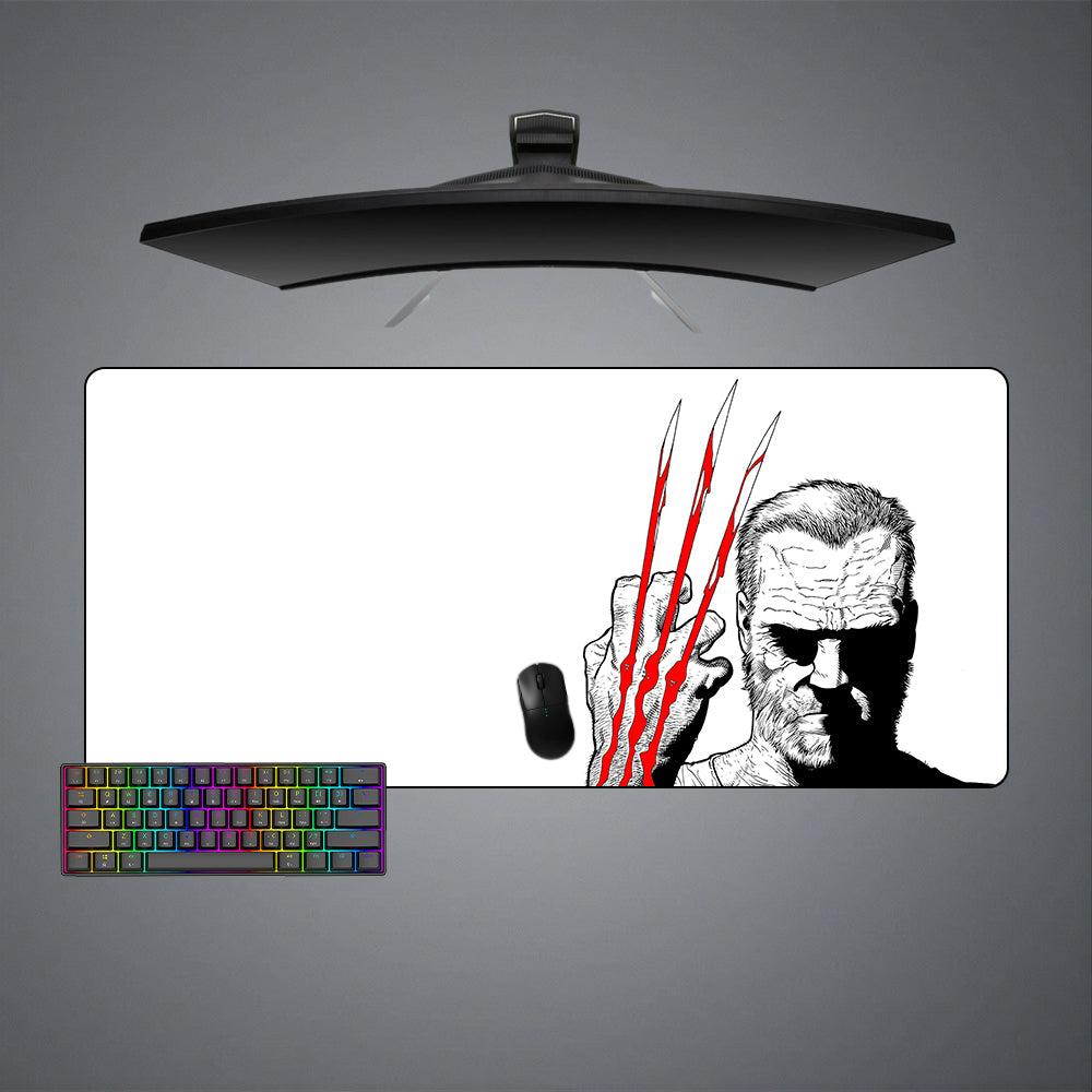 Wolverine Claws Design XXL Size Gaming Mouse Pad