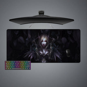 WoW Sylvanas Design XL Size Gaming Mouse Pad, Computer Desk Mat