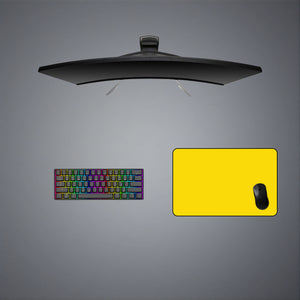 Yellow Color Design Medium Size Gamer Mouse Pad