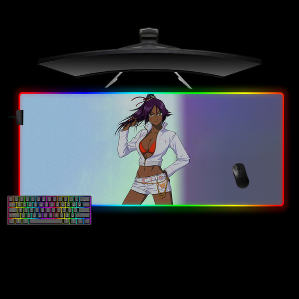 Yoruichi Casual Design XL Size RGB Lit Gaming Mouse Pad