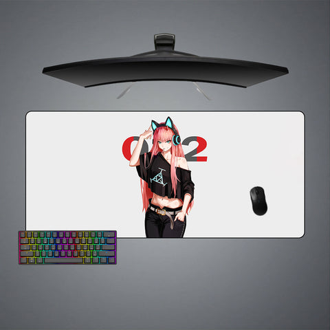 Zero Two Design XXL Size Gaming Mouse Pad