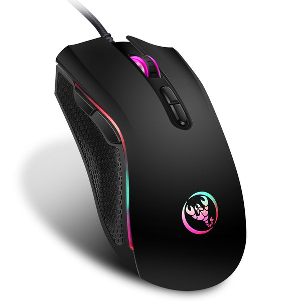 Hongsund Professional Optical Gaming Mouse 7 Colors LED, 7 Buttons, 3200 DPI