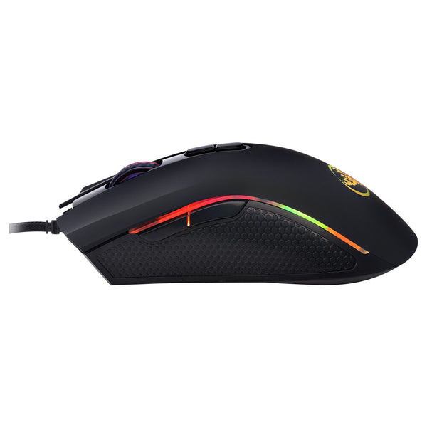 Hongsund Professional Optical Gaming Mouse 7 Colors LED, 7 Buttons, 3200 DPI - Side View