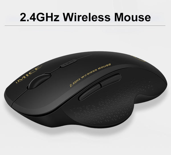 iMice 2.4G Wireless Gamer Optical Mouse Ergonomic 6 Buttons USB Mice For PC, Laptop