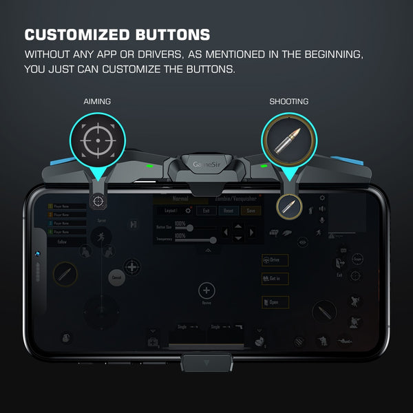GameSir F4 Falcon Mobile Gaming Controller for iOS / Android
