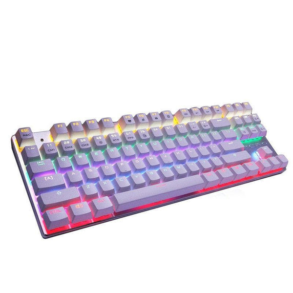 Metoo Zero Aluminum Base Gaming Mechanical Keyboard 87, 104 Key