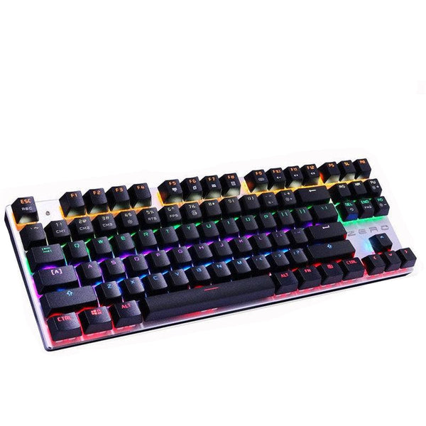 Metoo Zero Aluminum Base Gaming Mechanical Keyboard 87, 104 Key